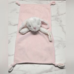 Carters Lamb Sheep Lovey Plush Rattle Pink Security Baby Blanket Pacifier Clip